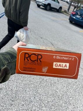 Gala Glassware Set - Orange Packaging